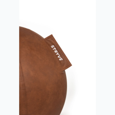 Ksix Aktivna lopta | umjetna koža, visokokv. lopta za vježbanje, smeđa, 65 cm