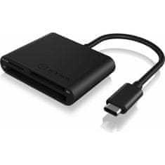 IcyBox IB-CR301-C3 USB-C čitač kartica CF/SD/microSD