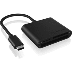 IcyBox IB-CR301-C3 USB-C čitač kartica CF/SD/microSD