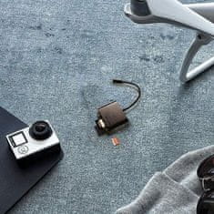 IcyBox IB-CR301-C3 USB-C čitač kartica CF/SD/microSD