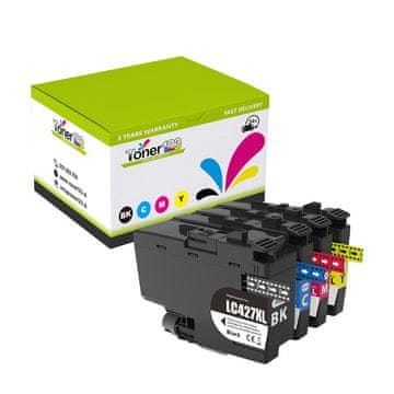 Toner123 Komplet Brother 4x LC427XL / HL-J6010DW / MFC-J5955DW, MFC-J6955DW, MFC-J6957DW, MFC-J6959DW zamjenske tinte (4) - crna XL, cijan XL, magenta XL, žuta XL