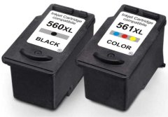 Toner123 Komplet Canon PG-560XXL + CL-561XXL / Canon Pixma TS5350, TS5351,TS5352, TS5353, TS7450, TS7451 zamjenske tinte (2) - crna XXL, boja XXL