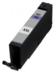 Toner123 Zamjenska tinta za Canon CLI-581PB XXL / 1999C001 - foto plava XXL