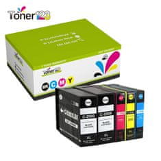 Toner123 Komplet Canon PGI-2500XL / Maxify MB5050, MB5150, MB5350, MB5450, IB4050 zamjenske tinte (5) - 2 x crna, cijan, magenta, žuta