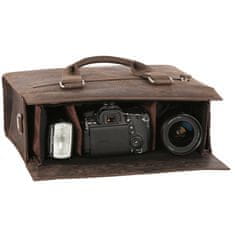 B.I.G. photo kalahari KAAMA L-27 pilotska torba, koža - BIG440527