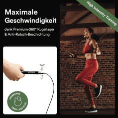 Speed Rope, ergonomsko uže za preskakanje za brz i učinkovit trening