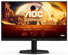 24G42E gaming monitor, FHD, IPS, 180Hz