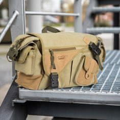 B.I.G. photo kalahari KAPAKO K-32 torba za fotoaparat, kaki platno - BIG440032