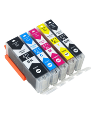 TiskajPoceni Canon PGI-570PGBK + 4× CLI-571 (BK,C,M,Y) Komplet / MG5750 - MG6853, MG7750, MG7753, TS5050, TS6050, TS8050, TS9050 kompatibilne XXL kartuše (5) -XXL