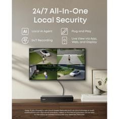 Anker Eufy Security PoE NVR nadzorni sustav S4 (2x eufy E41 + 2x eufy S4)