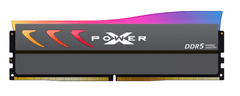 Silicon Power Xpower Storm memorija (RAM), 16 GB (1x 16 GB), DDR5, 6000 MHz, CL30, RGB, UDIMM (SP016GXLWU60AFSK)