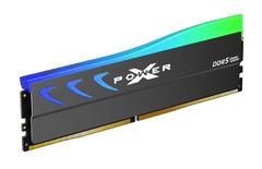 Silicon Power Xpower Storm memorija (RAM), 16 GB (1x 16 GB), DDR5, 6000 MHz, CL30, RGB, UDIMM (SP016GXLWU60AFSK)