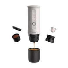 Outin Prijenosni espresso aparat Outin Nano 7500mAh - bežični, bijeli, savršen za putovanja