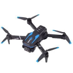 Lean-toys Punjivi 3D 360 LED sklopivi dron s HD kamerom LU800