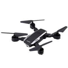 Lean-toys Sklopivi dron s baterijom od 360 stupnjeva i kamerom Sky Hunter D19HW WiFi FPV