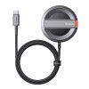Mcdodo Mcdodo CH-5500 bežični punjač za iPhone, 15W, crni, brzi i kompaktni punjač