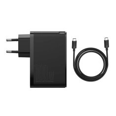 BASEUS Punjač Baseus GaN2 Pro, 4 porta (2x USB, 2x USB-C), 100W, EU, crni