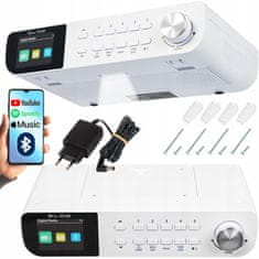 Blow FM LED viseći kuhinjski radio LCD Bluetooth DAB+ bijeli