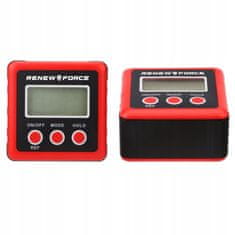 Dexxer 3u1 Carpenterov magnetski digitalni LCD kutomjer