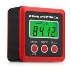 Dexxer 3u1 Carpenterov magnetski digitalni LCD kutomjer