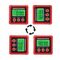 Dexxer 3u1 Carpenterov magnetski digitalni LCD kutomjer