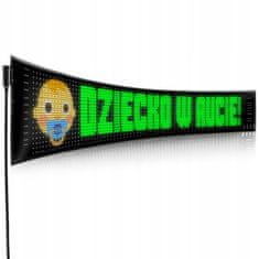 Dexxer Fleksibilni LED RGB zaslon za billboard USB 59cm aplikacija