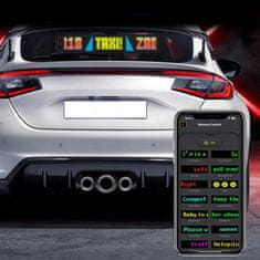 Dexxer Fleksibilni LED RGB zaslon za billboard USB 59cm aplikacija