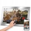 Krüger&Matz Digitalni okvir za fotografije osjetljiv na dodir FRAMEO Wi-Fi zvučnik 10,1” s ogledalom + aplikacija