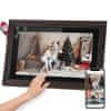 Krüger&Matz Digitalni okvir za fotografije osjetljiv na dodir FRAMEO Wi-Fi zvučnik 10,1” drvo + aplikacija