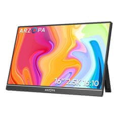 Arzopa Prijenosni monitor Arzopa Z1RC 16" s rezolucijom 2560x1600, HDR 10, USB-C, mini HDMI