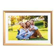 Arzopa Digitalni okvira za slike Arzopa D10 (zlatna) 10.1" s 32 GB memorije i WiFi povezivošću