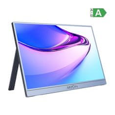 Arzopa Prijenosni monitor Arzopa A1S 14", srebrnosivi, 1920x1080, USB-C, HDR, s ugrađenim zvučnicima