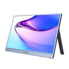 Arzopa Prijenosni monitor Arzopa A1S 14", srebrnosivi, 1920x1080, USB-C, HDR, s ugrađenim zvučnicima