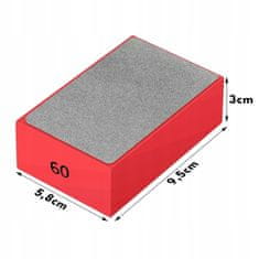 Dexxer Set od 4 dijamantne brusne kocke za keramiku i kamen