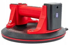 RED TECHNIC Set ručki za usisavanje na baterije s vakuumskom čašicom 200 mm do 200 kg LCD kućište 1,5 Ah