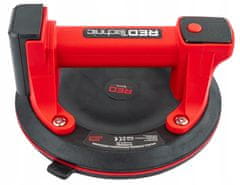 RED TECHNIC Set ručki za usisavanje na baterije s vakuumskom čašicom 200 mm do 200 kg LCD kućište 1,5 Ah