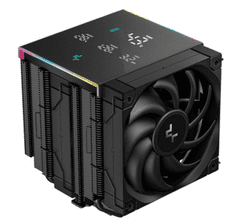 DEEPCOOL AK620 Digital PRO CPU hladnjak, 2 x 120 mm, LCD, crni (R-AK620-BKAPMN-G)