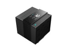 DEEPCOOL Assassin IV VC Vision CPU hladnjak, 140 mm, Vapor Chamber, LCD, crni (R-ASN4-BKNVMD-G)