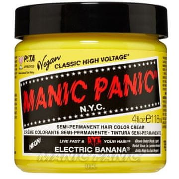 Manic Panic MANIC PANIC ELECTRIC BANANA polutrajna boja za kosu