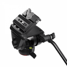 Manfrotto 500X fluidna video glava s ravnom bazom i 500PLONG pločom (MVH500XAH)