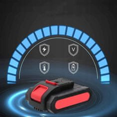 Dexxer 21V baterijska vibrirajuća ploča za polaganje keramike s vakuumom 2x2Ah, kućište 130 mm