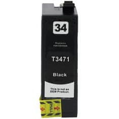 Toner123 Zamjenska tinta za Epson 34XL / C13T34714010 / WorkForce Pro WF-3720, WF-3725 - crna XL