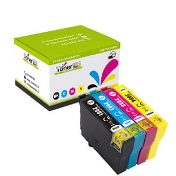 Toner123 Komplet Epson 29XL / Expression Home XP-235, XP-332, XP-335, XP-432, XP-435 zamjenske tinte (4) - crna, cijan, magenta, žuta