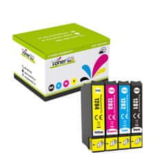 Toner123 Komplet Epson T1285 / C13T12854010 / T1281 + T1282 + T1283 + T1284 zamjenske tinte (4) - crna, cijan, magenta, žuta