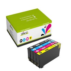 Toner123 Komplet Epson 405XL / Workforce Pro WF-3820, WF-3825, WF-4820, WF-4825, WF-4830, WF-7310, WF-7830, WF-7835, WF-7840 zamjenske tinte (4) - crna XL, cijan XL, magenta XL, žuta XL