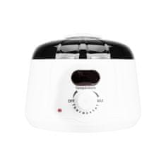 ACTIVESHOP Pro Wax grijač za vosak s termostatom, 400 ml, 120 W, bijeli