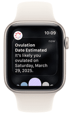 Apple Apple Watch SE 3 pametni sat, GPS, 40 mm, aluminij, + remen M/L, bež (Starlight) (MEH54WF/A)