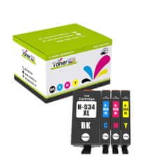 Toner123 Komplet HP 934XL + 935XL / Officejet Pro 6230, 6820, 6830 zamjenske tinte (4) - crna XL, cijan XL, magenta XL, žuta XL