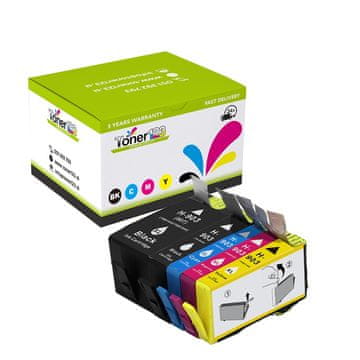 Toner123 Komplet HP 903 / 903XL / OfficeJet 6950, Pro 6860, pro 6960, pro 6970 zamjenske tinte (4) - crna, cijan, magenta, žuta