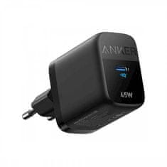 Anker 313 adapter, USB-C, 45 W, crni (A2643G11)
